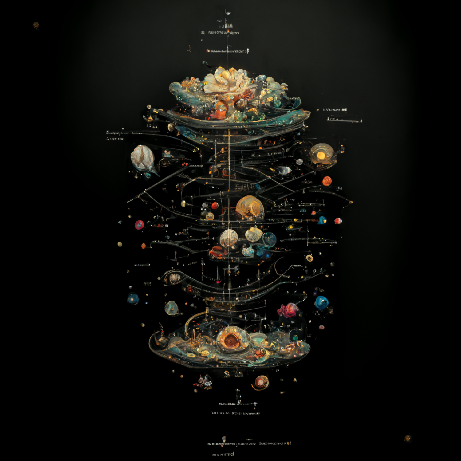 Schematic of the universe, 16k