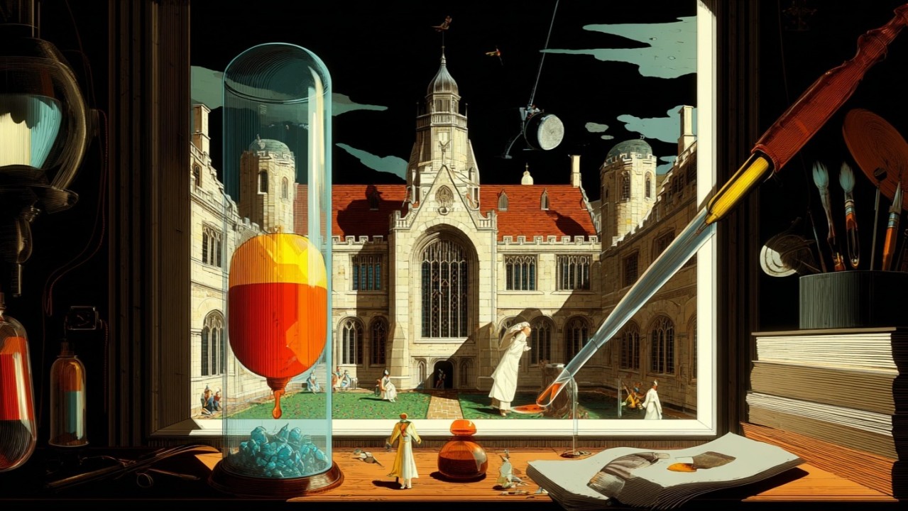 Cover illustration for The Church of Scientism